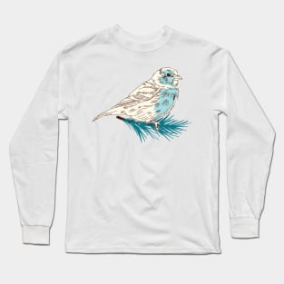 Winter Sparrow Long Sleeve T-Shirt